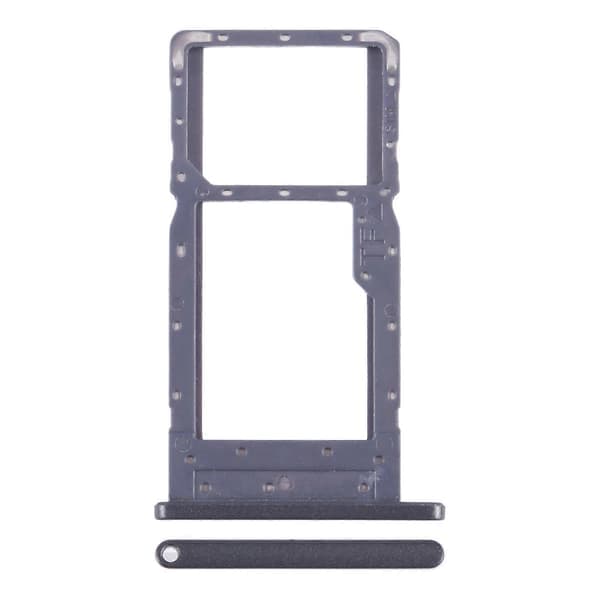 Til Alcatel 1SE 2020 5030 SIM-kortbakke + Micro SD-kortbakke Grå Grey