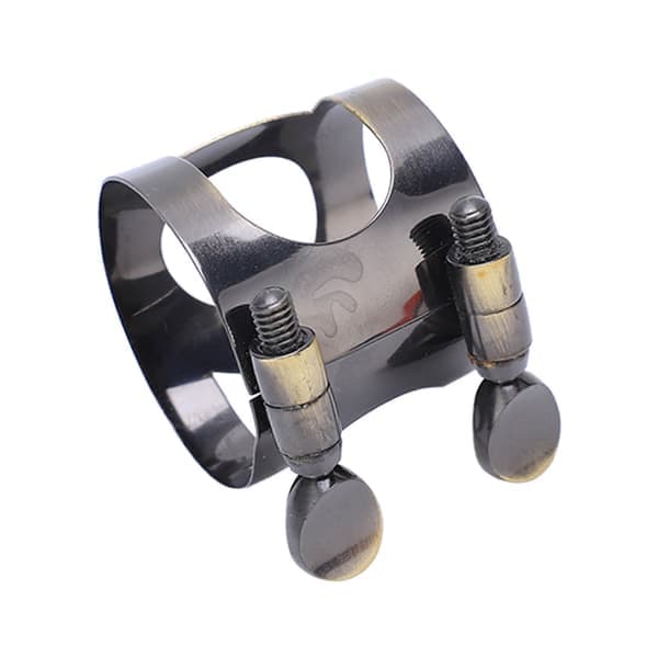 Saksofonligatur Munnstykke Brakett Saksofon Metallklips Musikkinstrument Tilbehør Tenor Antikk Bronse