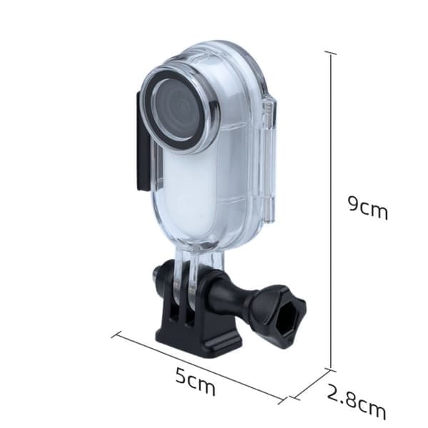 Insta360 Go2 vattentätt fodral transparent fodral Transparent