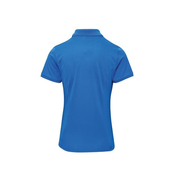 Premier Dame Coolchecker Plus Piqué Polo med CoolPlus Safir L Sapphire L