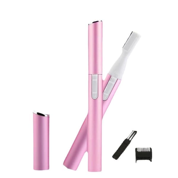 Øjenbryn/Ansigt/Næse/Bikini Trimmer, Pink, 1 stk.
