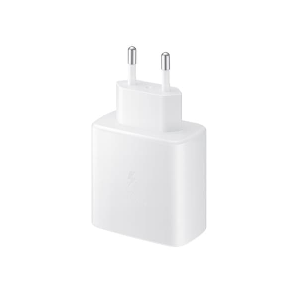 Samsung USB-C 45W strömadapter EP-TA845 bulk - Vit