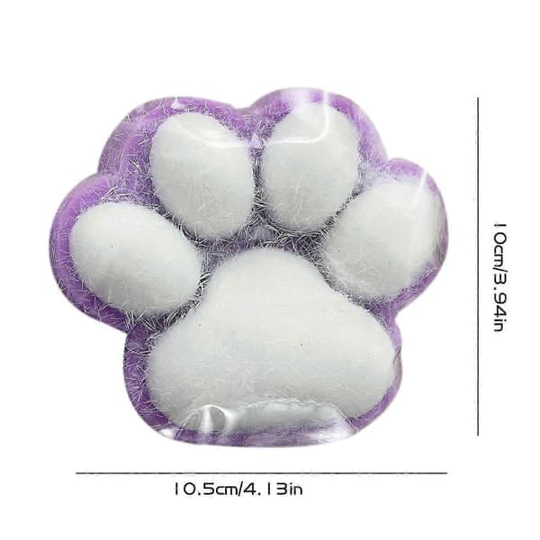 Handgjorda Taba Squishy Stora Kattass Silikon Klämleksaker för Stresslindring, Kattass Jätte Rumpa Squishy Sensoriska Leksaker