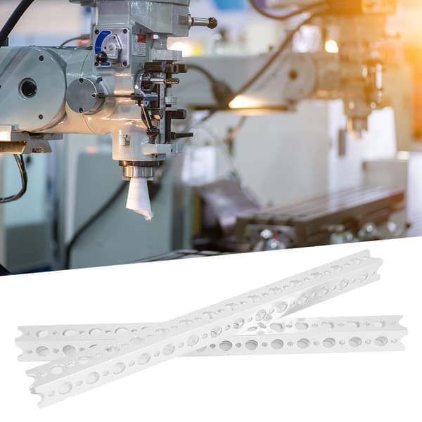 2 stk firkantede aluminiumsbjelker 15 hull egnet for Tetrixrobotics robot tilbehør