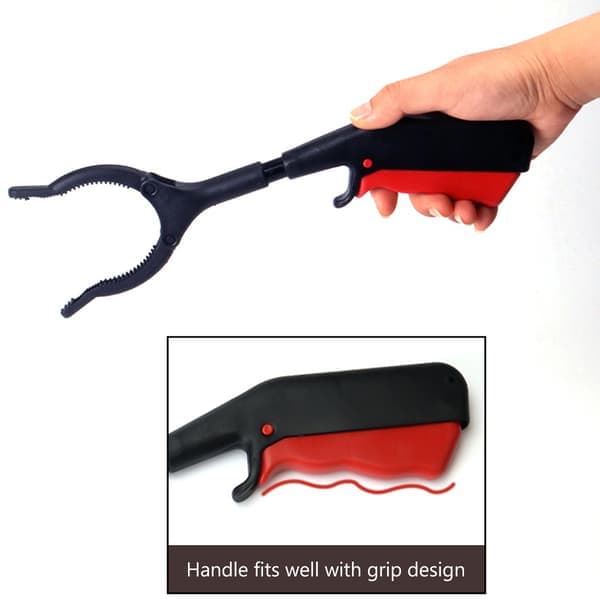 Gripeverktøy, 2-delt griper, 29 cm, griper for eldre, griper for hjem og hage