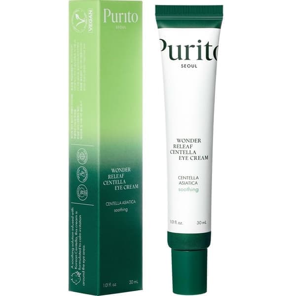 Purito Wonder Releaf Centella øyekrem 30ml Hvit