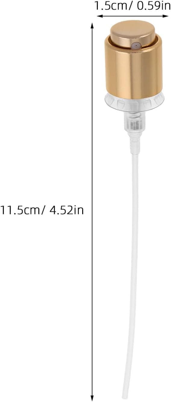 12 stk. Parfymeflaske Sprøyte Erstatning Mini Spraypumpe Topp Trykkpumpehode