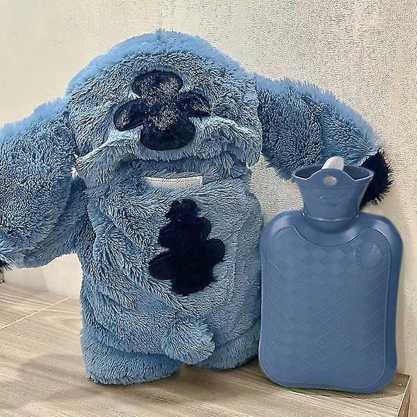 Anime Kawaii Stitch Varmeflaske Vinter Hjem Vannfylling Håndvarmer