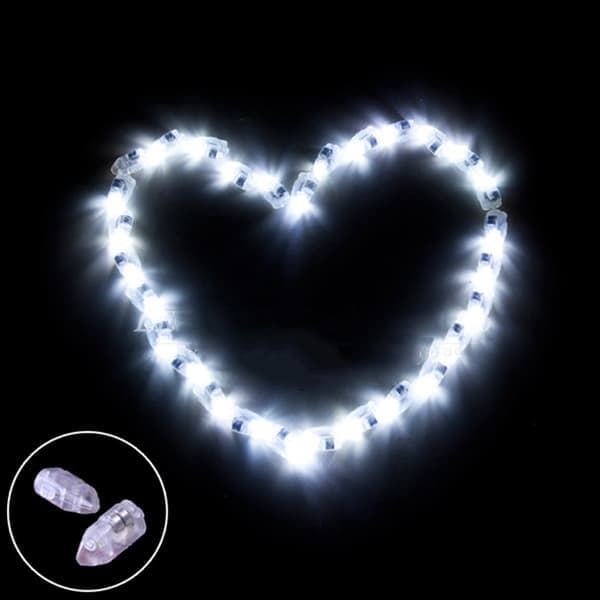 10 kpl/erä LED-ilmapallovalot valkoinen ilmapallolamppu paperilyhtyyn