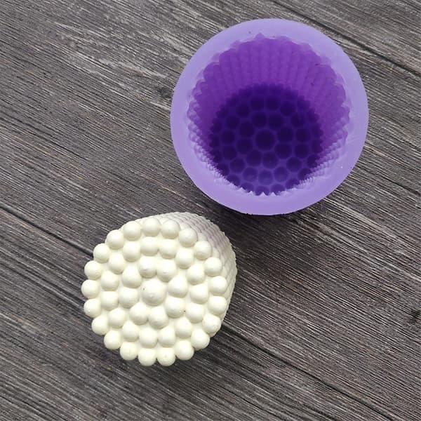 3D Honeycomb Silikon Stearinlysform - Perfekt gave til barn, tenåringer, voksne, gutter og jenter