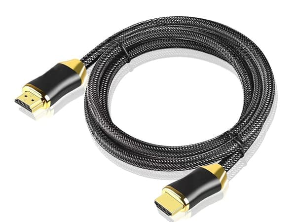 3m HDMI 2.1-kabel - Ultra HD 8K - Gullbelagt