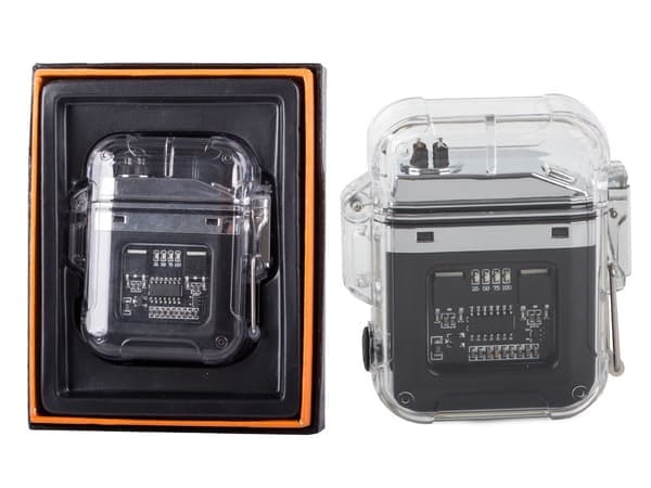 Plasmalighter USB-lading med COB LED-lommelykt 3 moduser