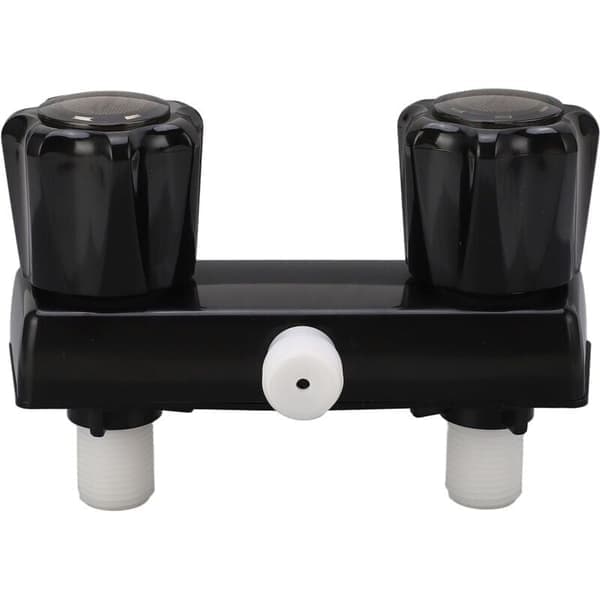 RV Bruseblander Ventilomleder med 2 Knapper til Autocampere, Sort