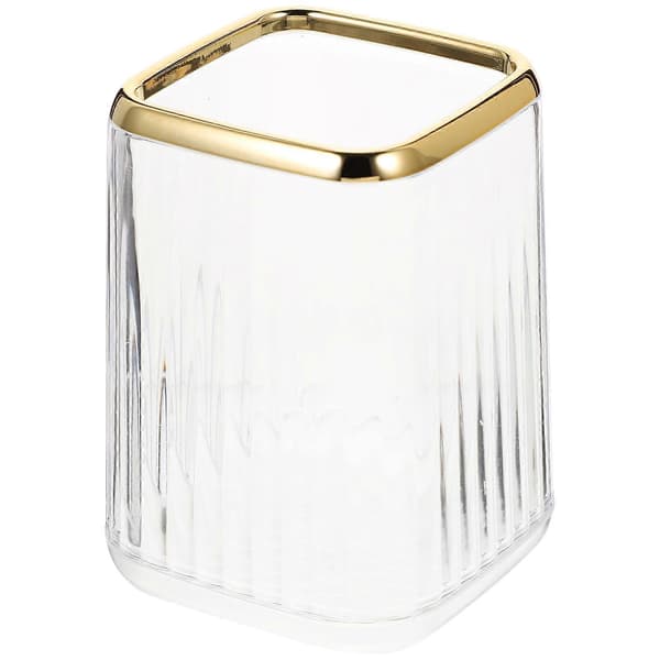 Makeupbørsteholder Organizer til opbevaring Hvid Klar Makeupbørsteholder Penkop Organizer