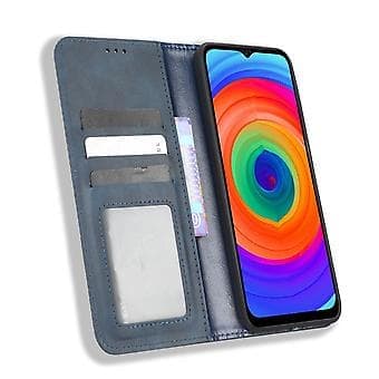 Nahkainen puhelinkotelo Ulefone Note 14:lle (sininen)