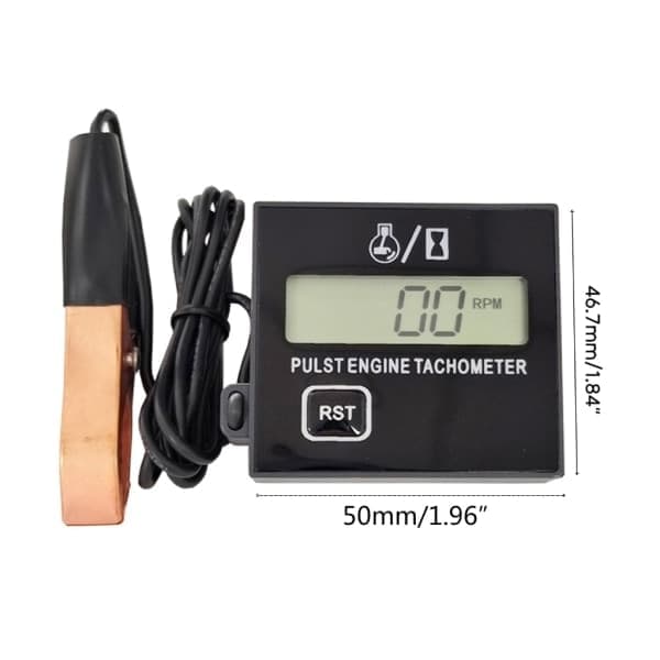 Turteller Bensinmotor Induktivt Speedometer Bil Slag Turteller