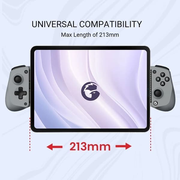 GameSir X5 Lite Game Controller, kablet stræk-gamepad til iOS 15+, Android, HarmonyOS telefon og tablet