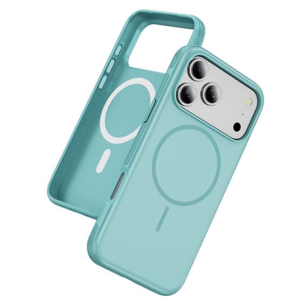 iPhone 17 Pro Magsafe Imitasjon Original PC Hybrid TPU-deksel Lyseblå Ljusblå