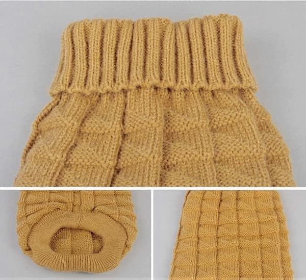 Kæledyr Kat Sweater Killing Tøj til Katte Små Hunde, Rullekrave Katte Tøj Pullover Blød Varm, passer til Kattekilling, Chihuahua, Teddy, Mops osv.