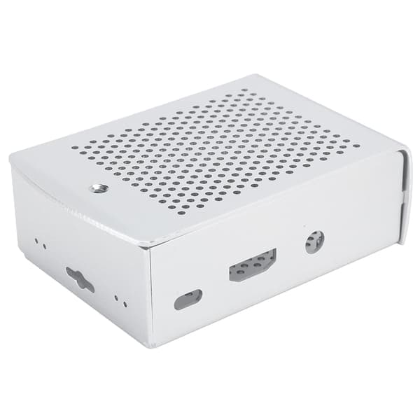 Aluminiumslegeringsdeksel for Raspberry Pi 3 b 2B hovedkort kjølebeskyttelsesboks sølv