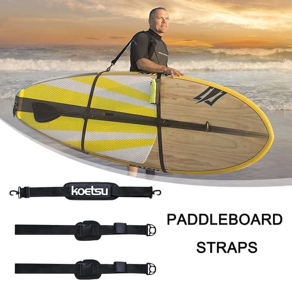 Surfbräda Axelrem Justerbar SUP Paddelbräda Axelrem Bärare Stand Up Paddelbräda Surfbräda Bärtillbehör