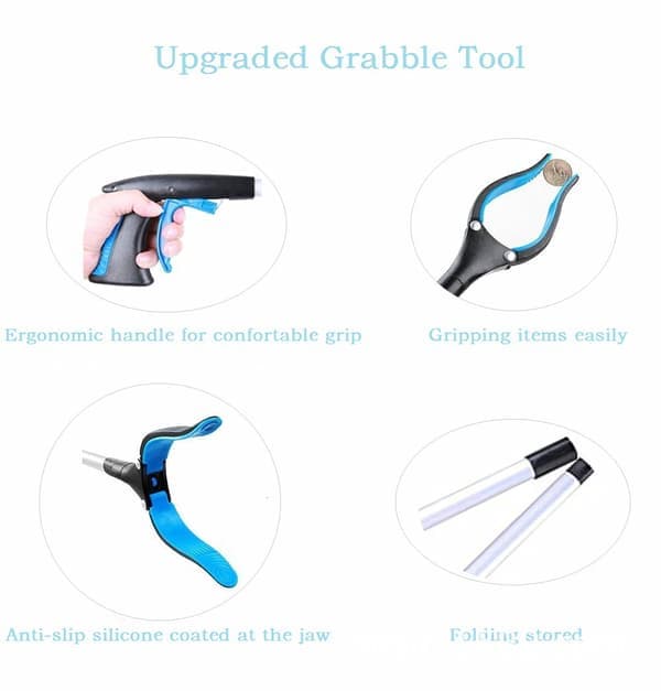 Plockverktyg, 82 cm gripare för äldre, extra lång, lättvikt