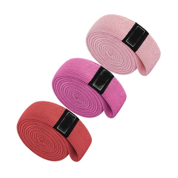 Lange modstandsbånd til træning. Yogabånd modstandsbånd til pull-ups, pink+rosarød+gummirød