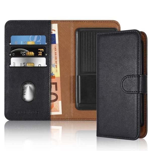 Etui til ZTE Blade A75 4G Cover i sort Pungbeskyttelse Sort