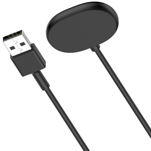Ladekabel USB 1m for Google Pixel Watch 4 - Svart / Magnetisk