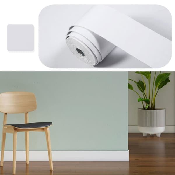 Selvklebende gulvlist 10 cm x 5 m - PVC - Vanntett - Selvklebende