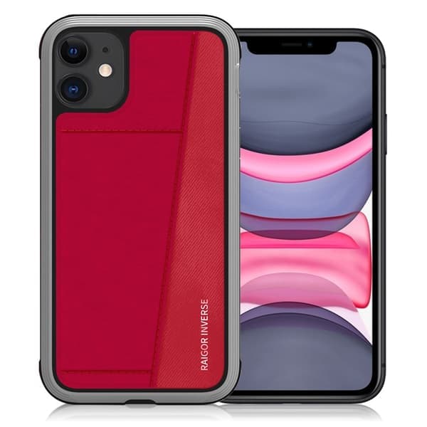 Raigor Inverse JACK Cover til iPhone 11 - Rød Rød