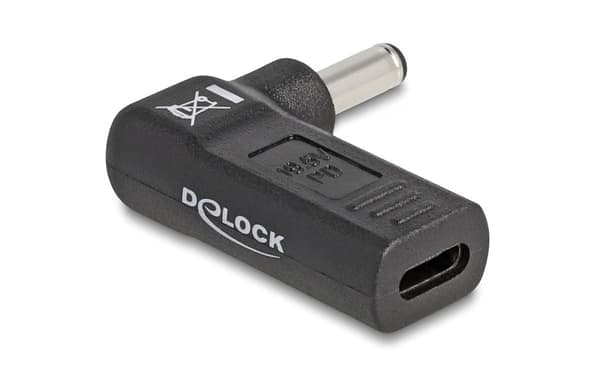 Delock-adapter til opladerkabel bærbar USB-C hun til Dell 4,5 x 3 mm han