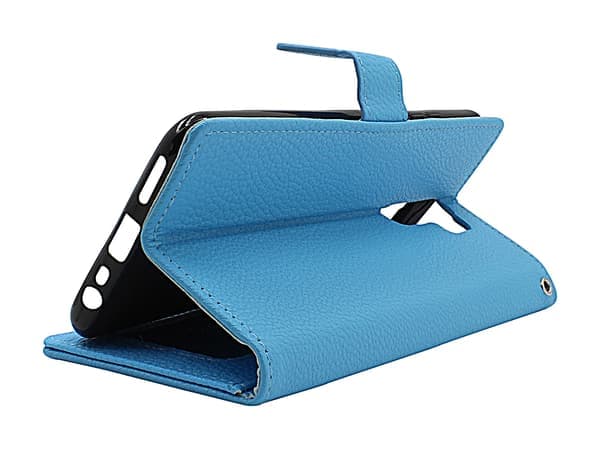 Nytt Standcase Plånbok Huawei Y5 2019 Blå Blå
