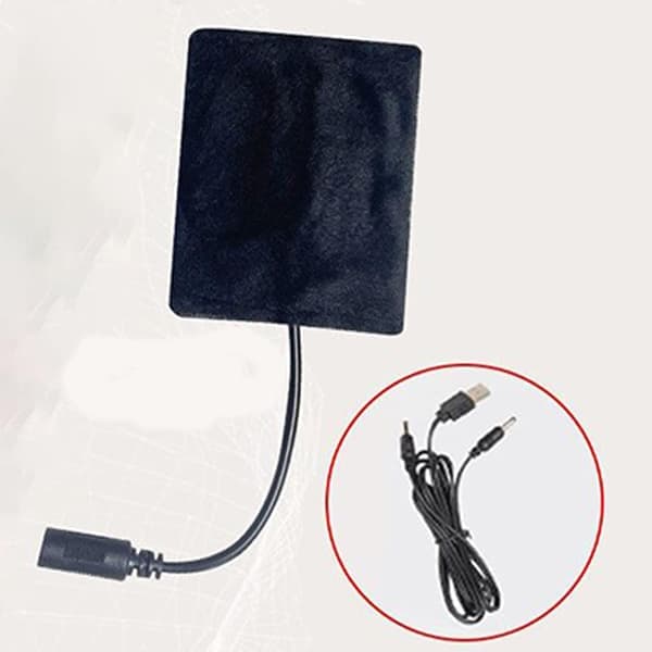 Niveau 3 USB-opvarmede handsker til koldt vejr med justerbar varme, grå grey