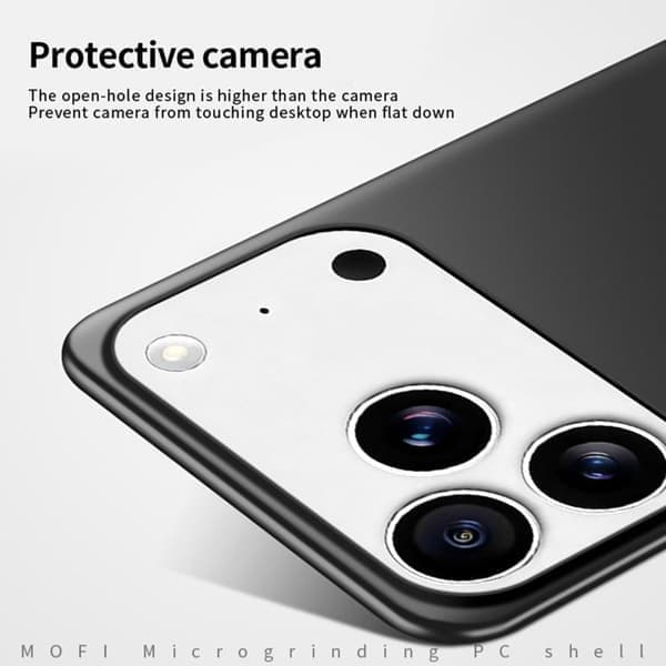 iPhone 17 Pro Deksel MOFI Frostet PC Ultratynt Hardt Blått Blå