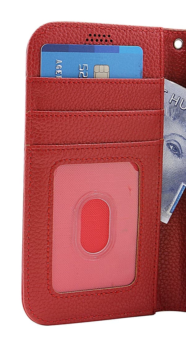 Nytt Standcase Lommebok Huawei Y5 2019 Rød Röd