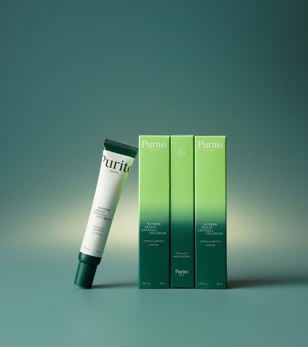 Purito Wonder Releaf Centella øyekrem 30ml Hvit