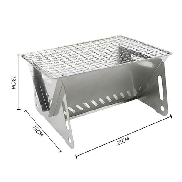 Udendørs Foldbare Grills Letvægts Bærbart BBQ Komfur Campingudstyr