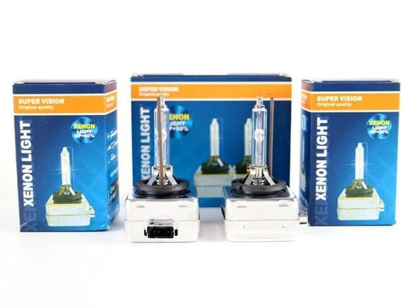 Xenonlampor +50% D3S 35W 5000k xenonlampor Supervision D3s 5000k 2-pack D3s 5000k 2-pack