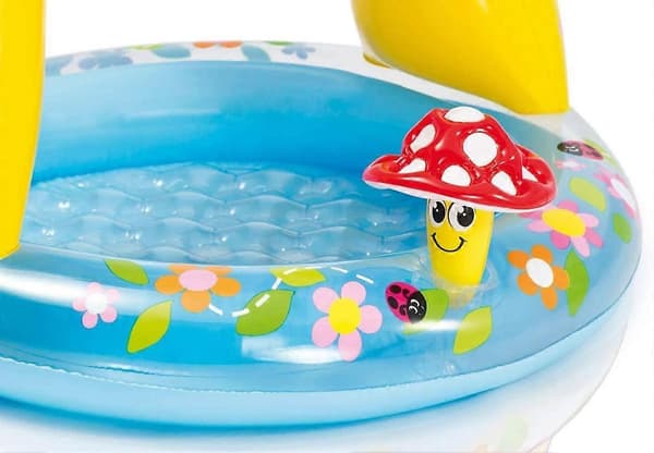 Sopp-babybasseng, 102 cm x 89 cm, for 1-3 år