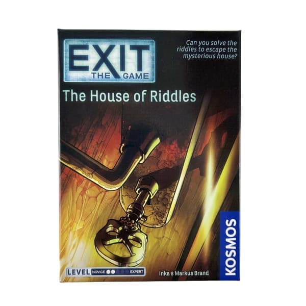 Exit-korttipeli Hylätty mökki Kummitusrata Kuollut mies Orient Expressissä Arvoitusten talo Lautapeli DL08D-Exit-House DL08D-Exit-House