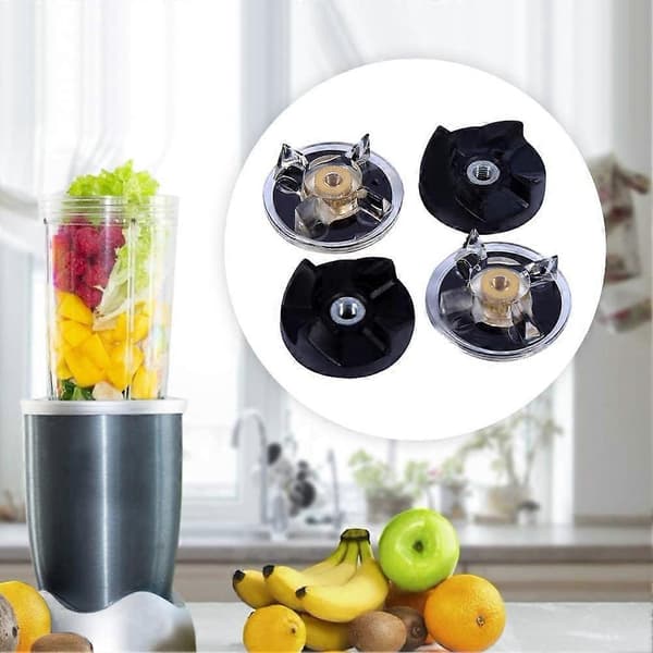 2 bundhastigheder + 2 gummigear udskiftning blender blender tilbehør, til Magic Bullet 250W juicer