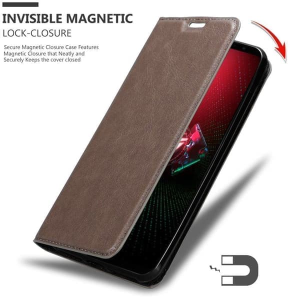 Etui til Asus ROG Phone 5-deksel i KAFFEBRUN brun