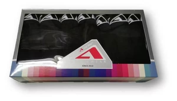 Kalsonger svarta, Högstaberg Boxer Shorts, Herr, bomullsunderkläder - 7-pack svarta MEDIUM MEDIUM