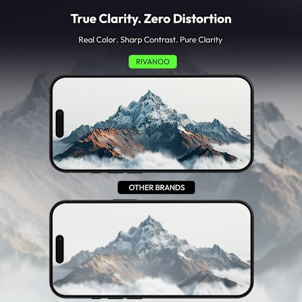 2-pack iPhone 17 Pro skärmskydd - härdat glas | [Automatisk installation] - Bubbel-fritt iPhone 17 Pro iPhone 17 Pro iPhone 17 Pro iPhone 17 Pro