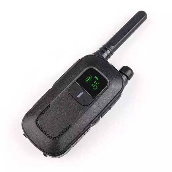 2-pack mini walkie talkies för barn, uppladdningsbara för fjärrkontroll
