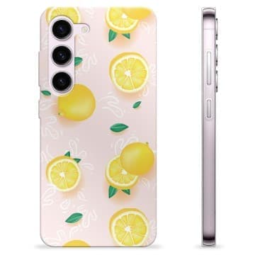 Samsung Galaxy S23 5G TPU-deksel - Animert sitronmønster
