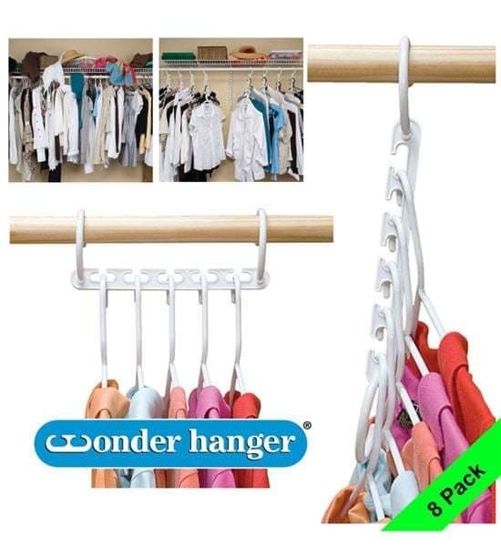 Wonder Hanger galgar (8 st i varje förpackning)