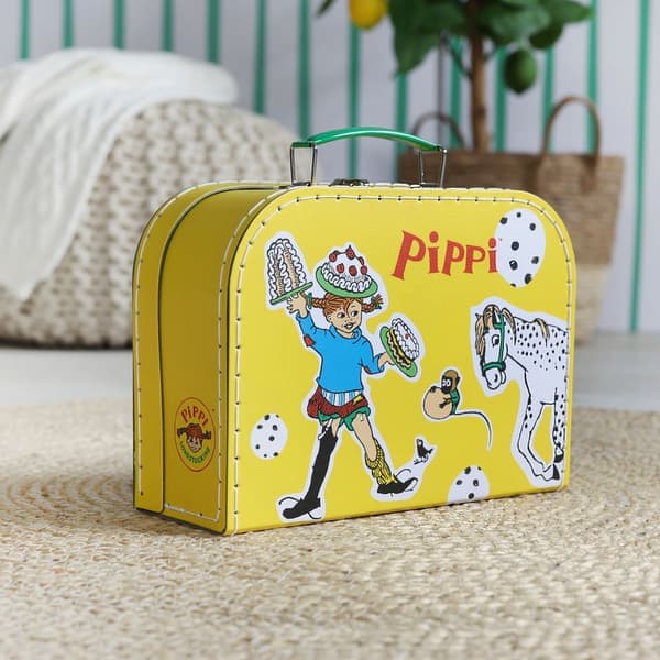 Pippi Lekekoffert 25 Cm Gul