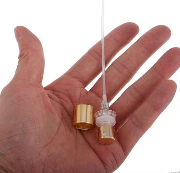 12 stk. Parfymeflaske Sprøyte Erstatning Mini Spraypumpe Topp Trykkpumpehode